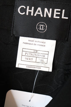 Black tailored wool jacket - size UK 12 Coats & Jackets Chanel 