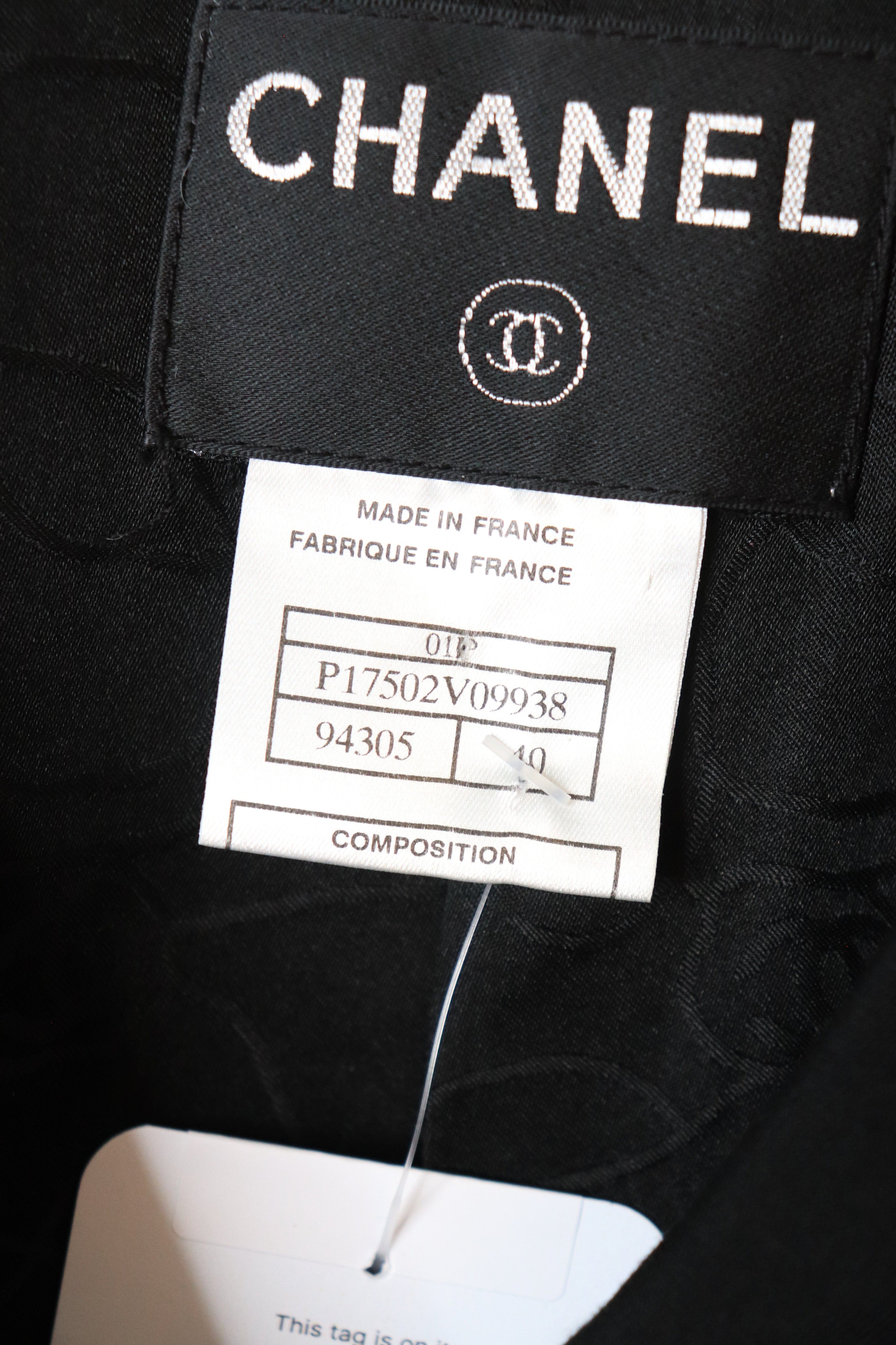 Black tailored wool jacket - size UK 12 Coats & Jackets Chanel 