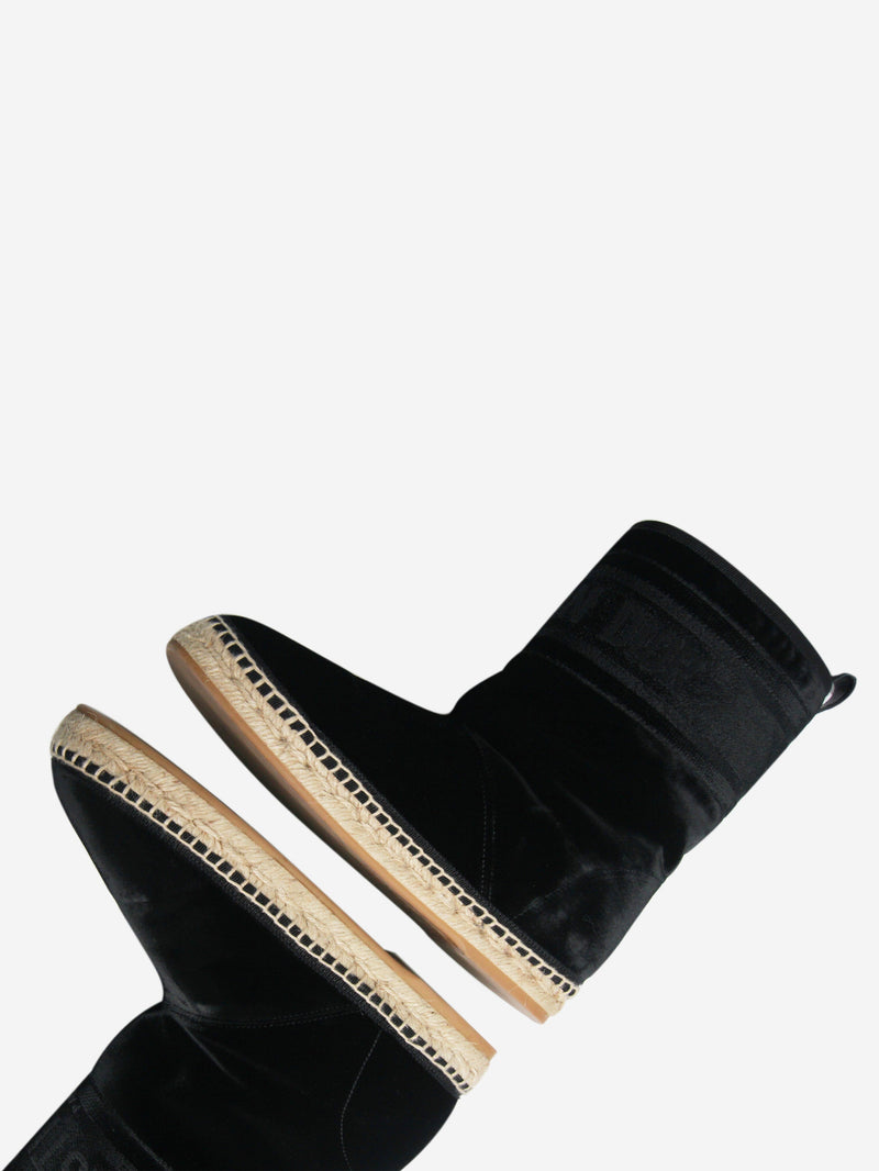 Black Granville ankle boots - size EU 36.5 Boots Christian Dior 