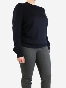 Jil Sander Navy blue wool jumper - size XL