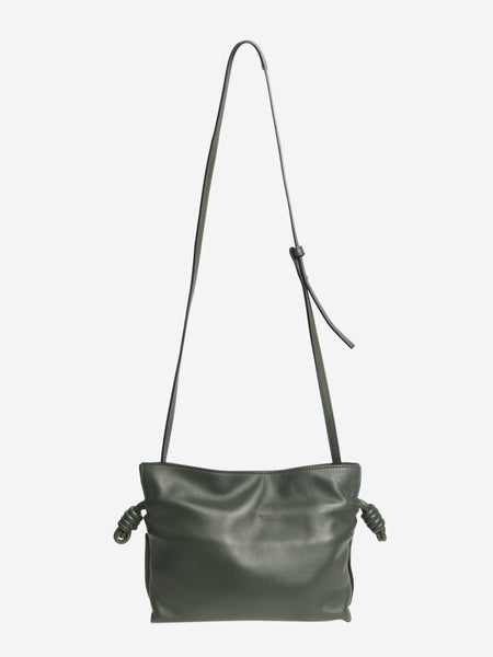 Dark green mini Flamenco shoulder bag alternate image