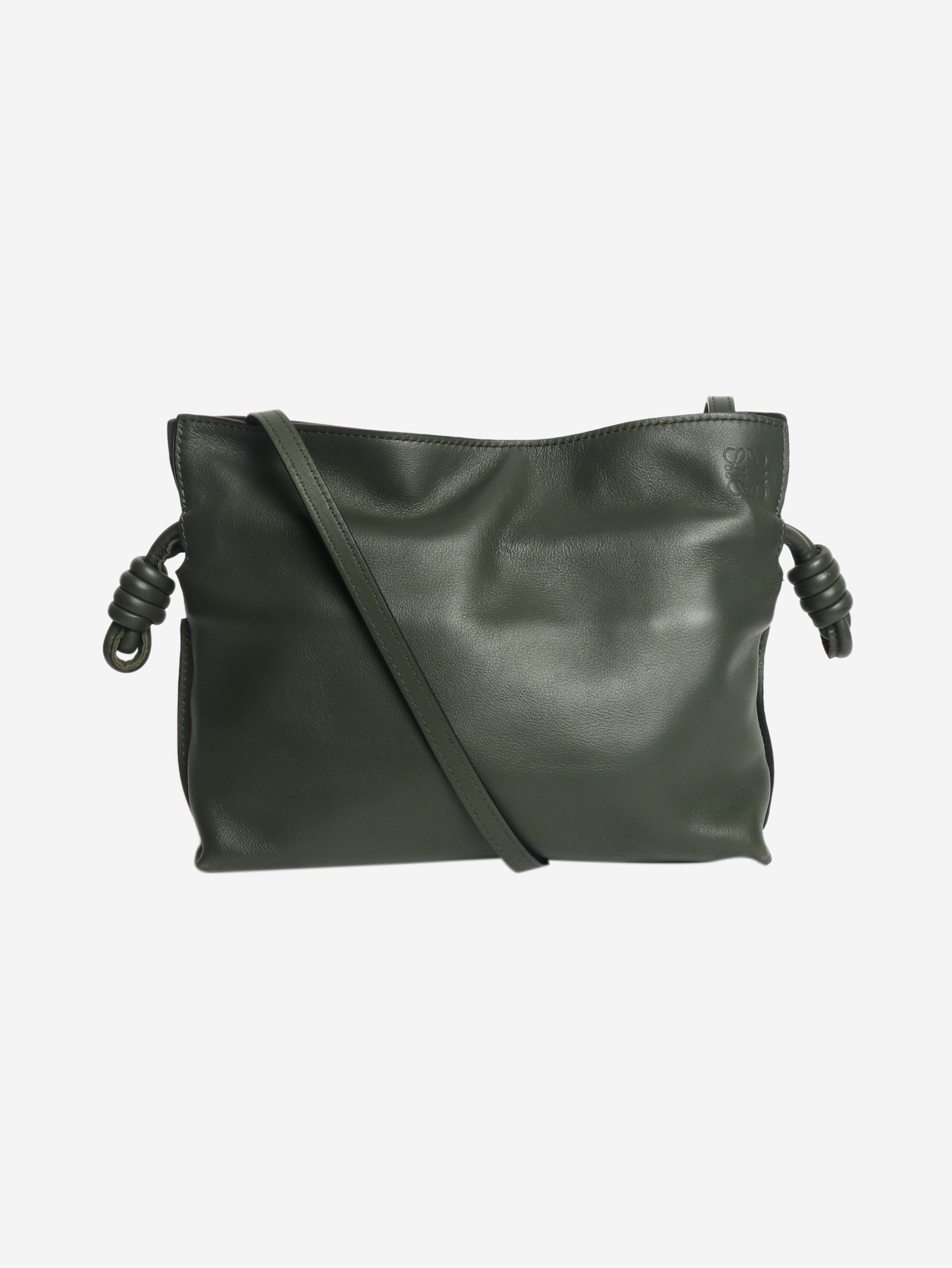 Dark green mini Flamenco shoulder bag Shoulder bags Loewe 