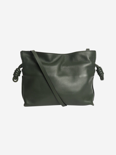 Dark green mini Flamenco shoulder bag product image