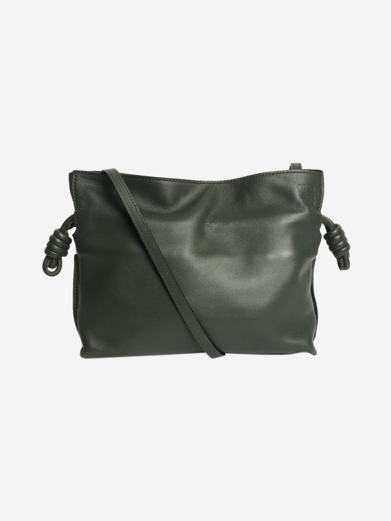 Dark green mini Flamenco shoulder bag Shoulder bags Loewe 