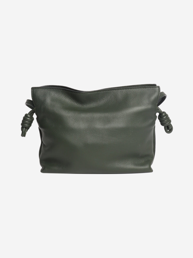 Dark green mini Flamenco shoulder bag Shoulder bags Loewe 