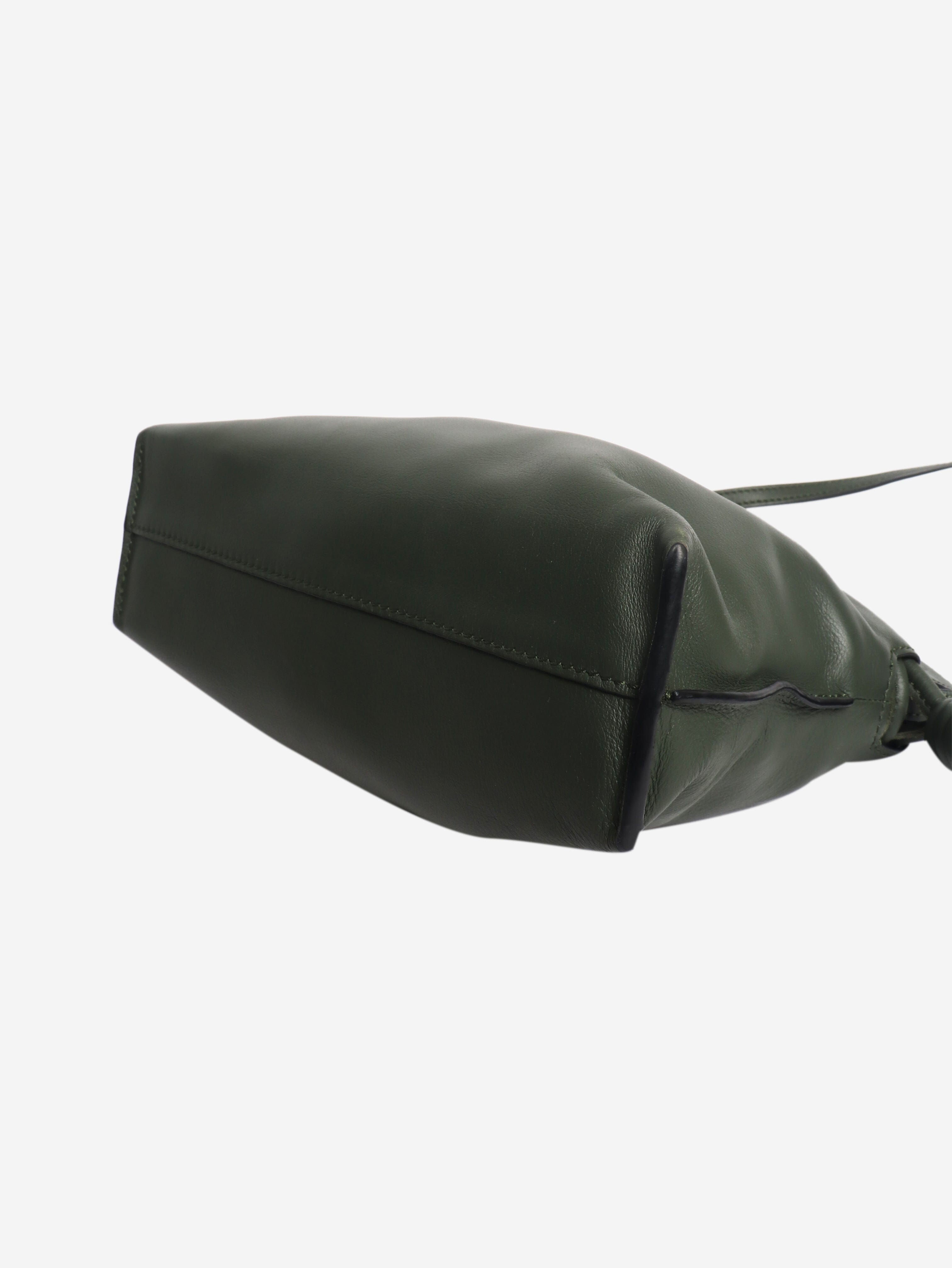 Dark green mini Flamenco shoulder bag Shoulder bags Loewe 