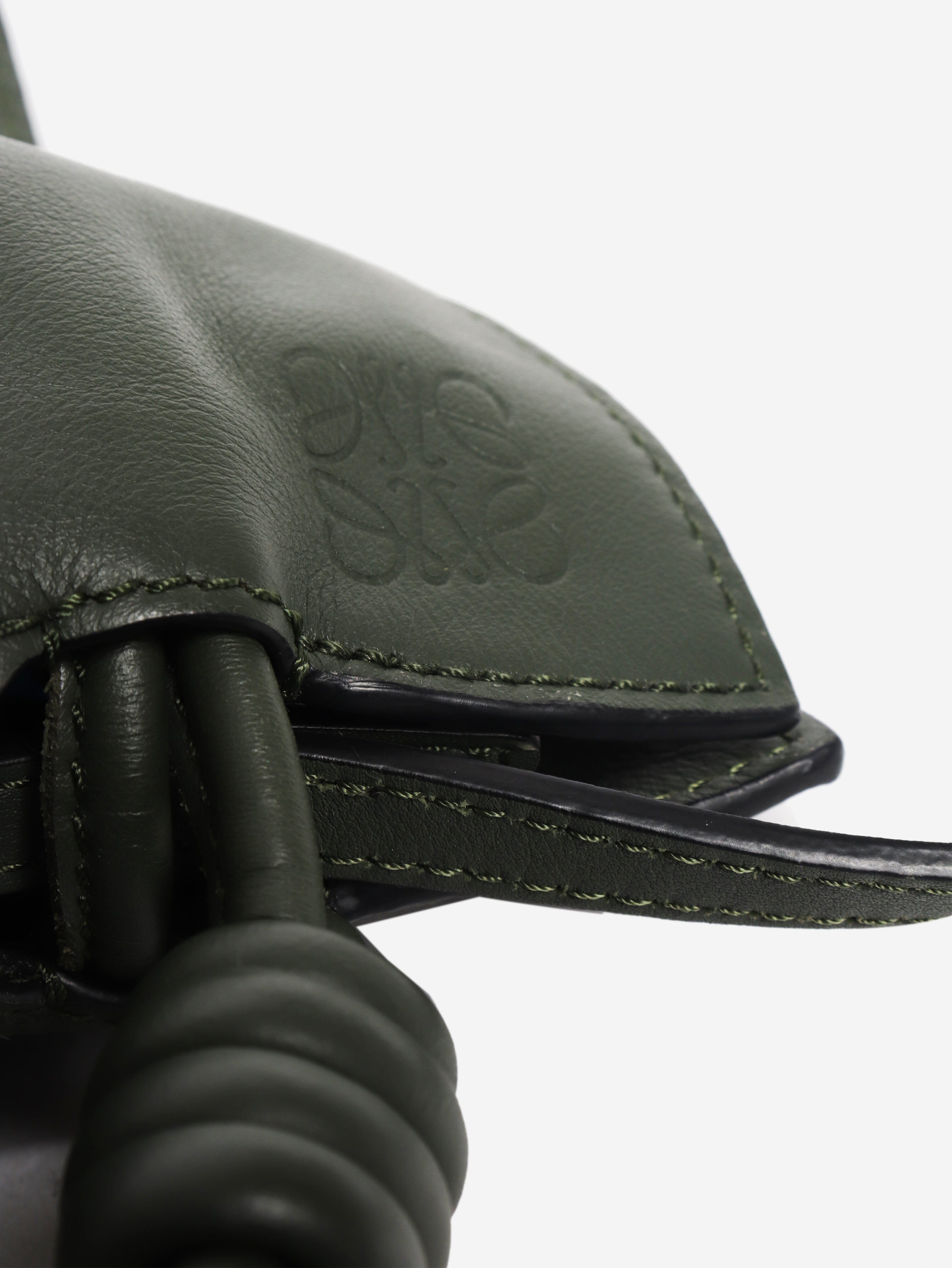 Dark green mini Flamenco shoulder bag Shoulder bags Loewe 