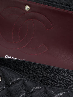 Black Caviar Medium 2012 Classic Double Flap Shoulder bags Chanel 