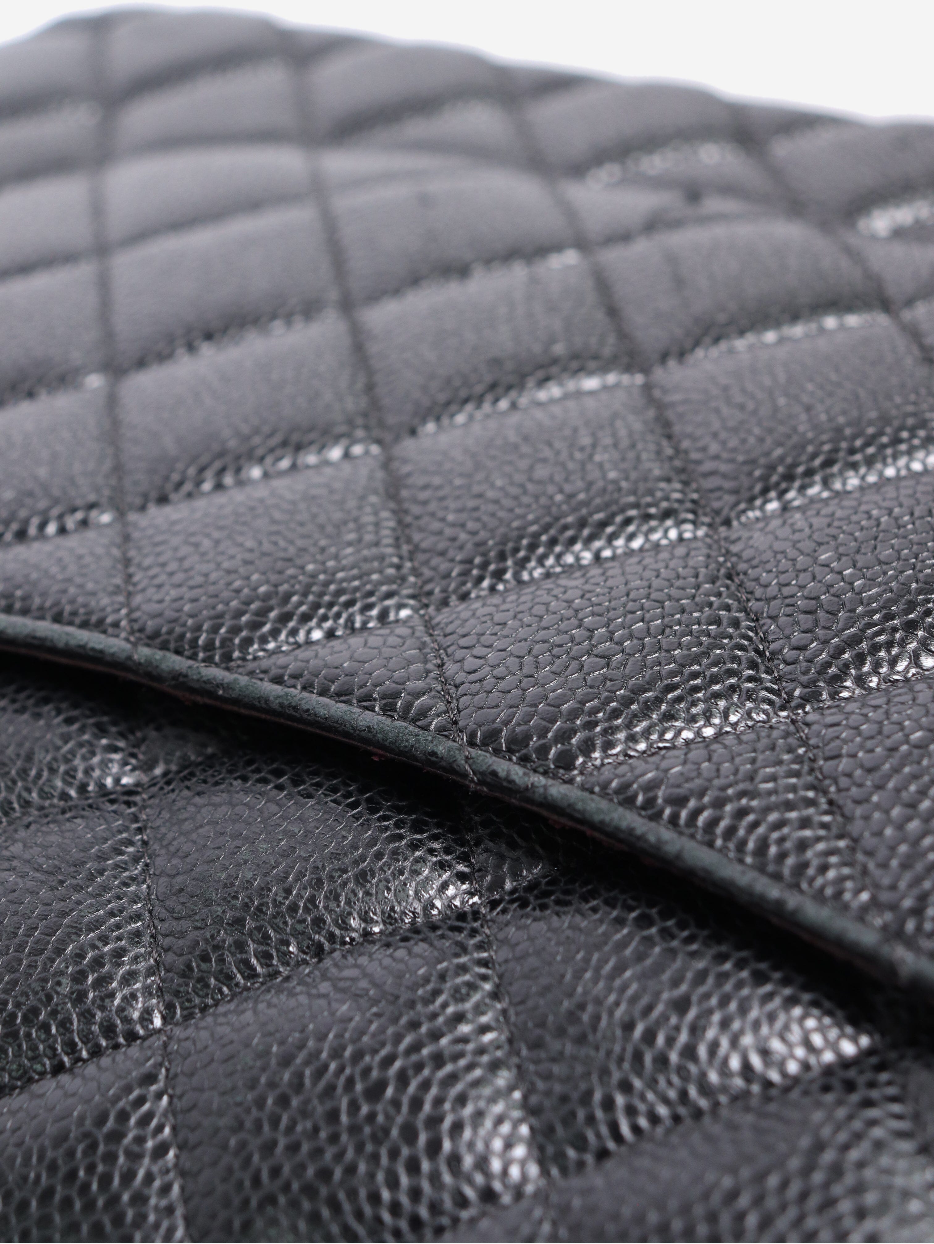 Black Caviar Medium 2012 Classic Double Flap Shoulder bags Chanel 