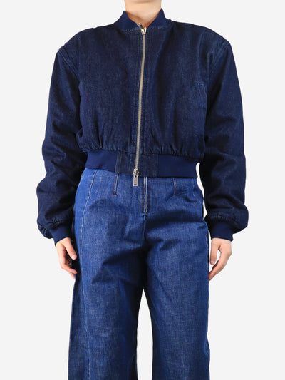 Cropped denim bomber jacket - size S Coats & Jackets The Frankie Shop 