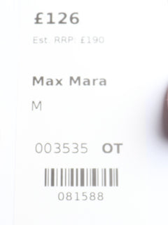 Black teddy mittens - size M Gloves Max Mara 