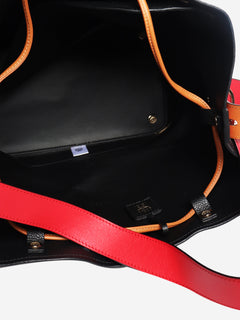 Black Milano Drawstring Bucket bag Shoulder bags MCM 