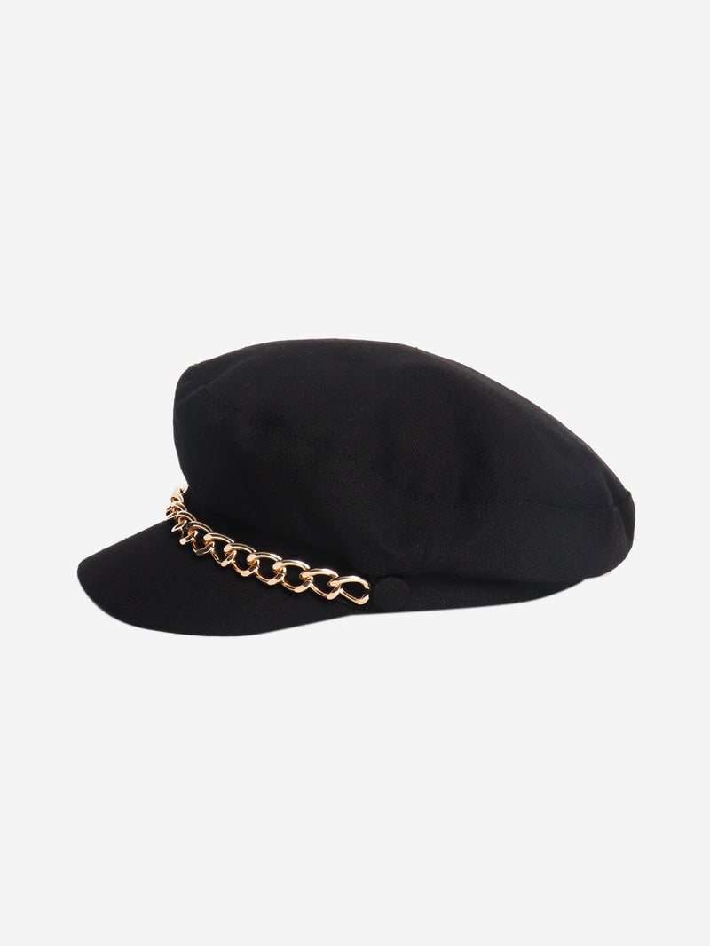 Black Marina hat Hats Eugenia Kim 