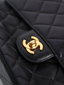 Chanel Black vintage 1996 double-sided Classic Flap Bag
