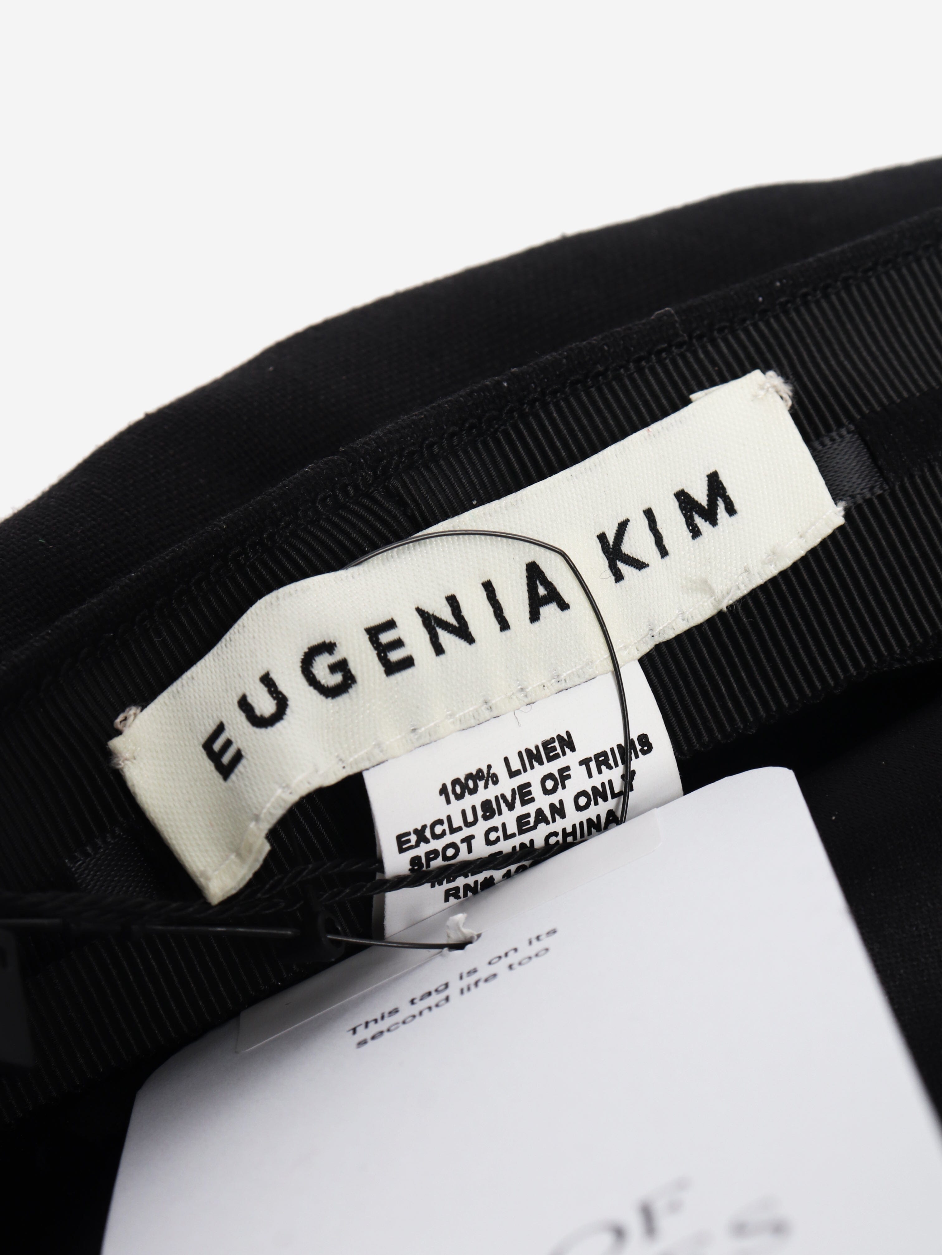 Black Marina hat Hats Eugenia Kim 