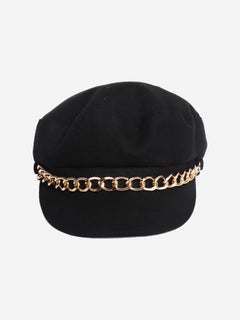 Black Marina hat Hats Eugenia Kim 