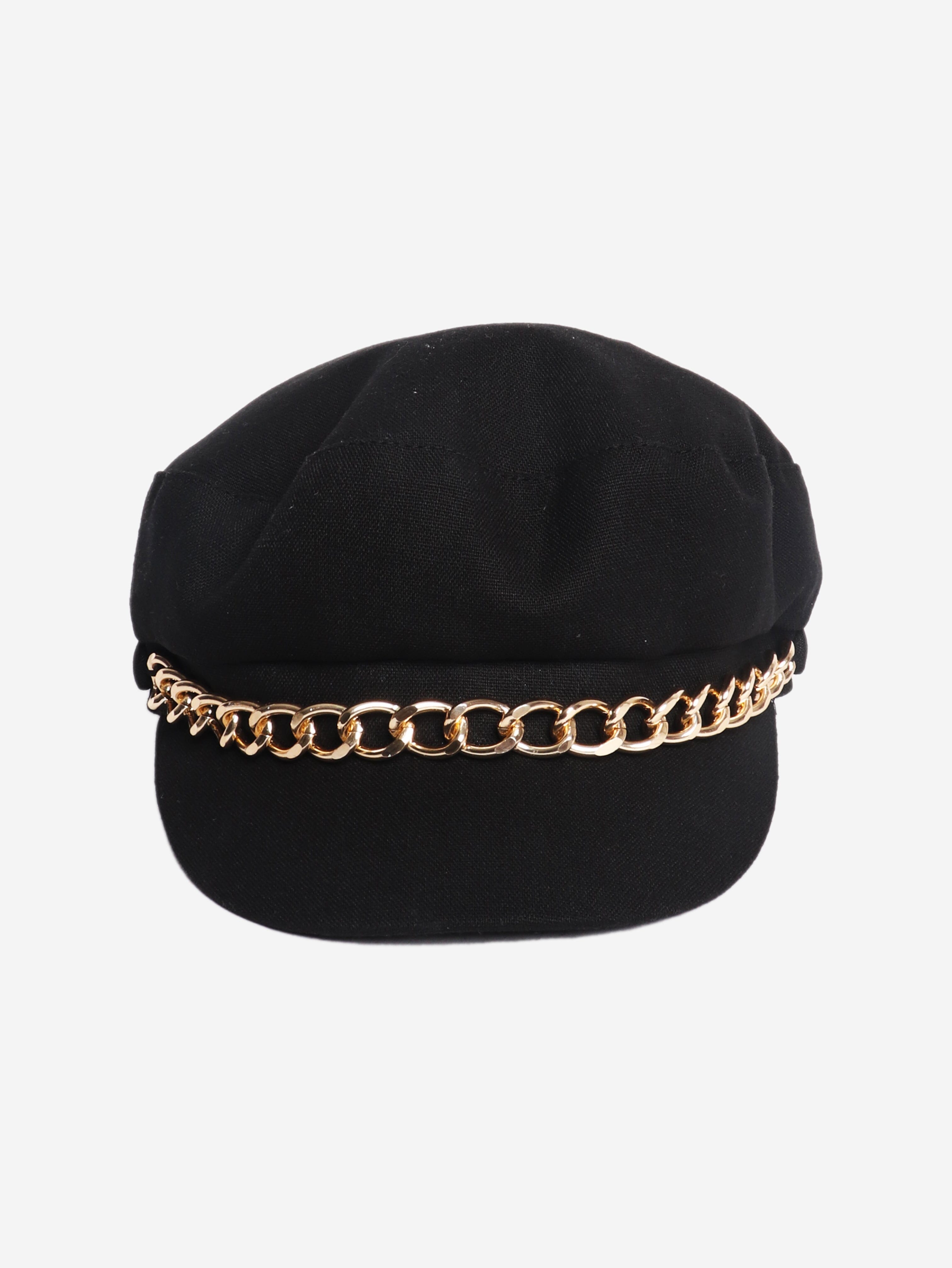 Black Marina hat Hats Eugenia Kim 