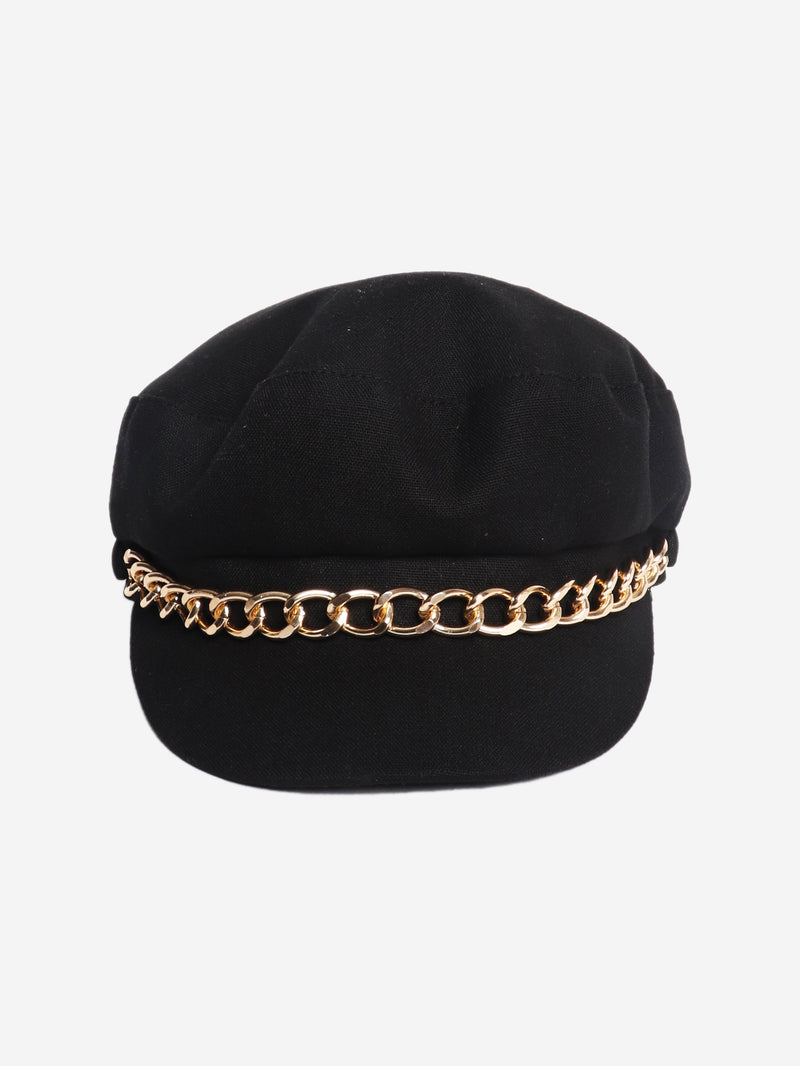 Black Marina hat Hats Eugenia Kim 