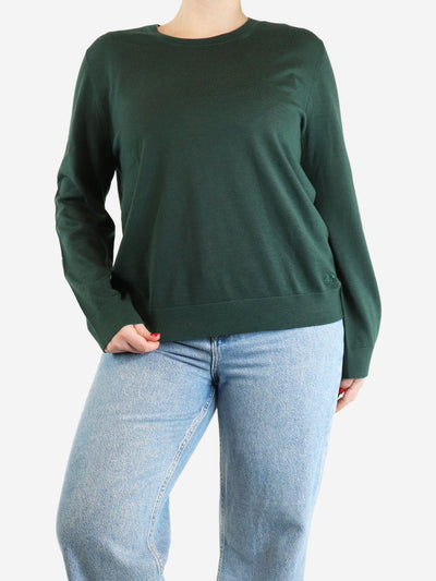 Dark green wool sweater - size XXL Knitwear Tory Burch 