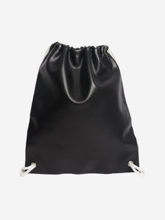 Black leather drawstring backpack Backpacks Rick Owens 