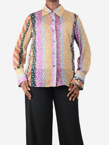 Equipment Multicolour floral blouse and cami - size L