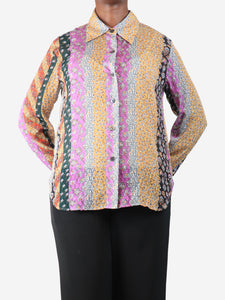 Equipment Multicolour floral blouse and cami - size L