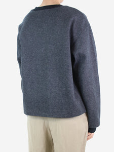 Joseph Dark grey wool- blend sweater - size IT 42
