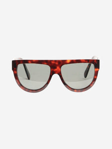 Celine Brown Shadow oversized sunglasses