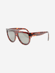 Celine Brown Shadow oversized sunglasses