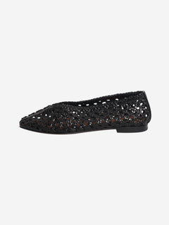 Black The Woven Paz flats - size EU 36.5 Flat Shoes Margaux 