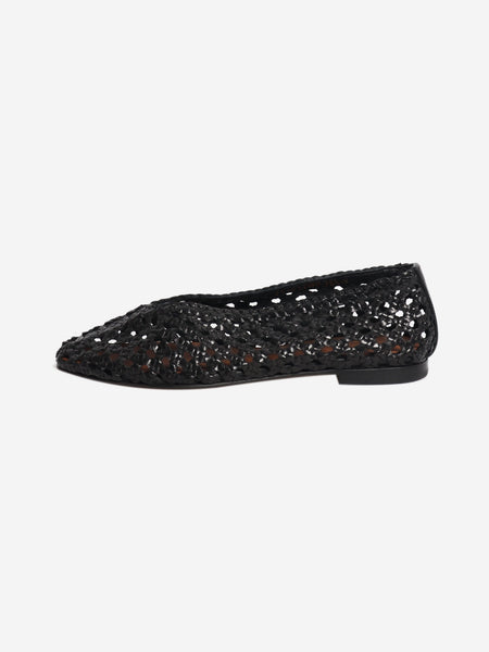 Black The Woven Paz flats - size EU 36.5 product image