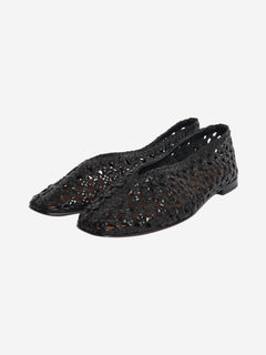 Black The Woven Paz flats - size EU 36.5 Flat Shoes Margaux 