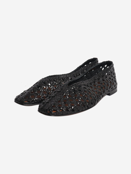Black The Woven Paz flats - size EU 36.5 alternate image