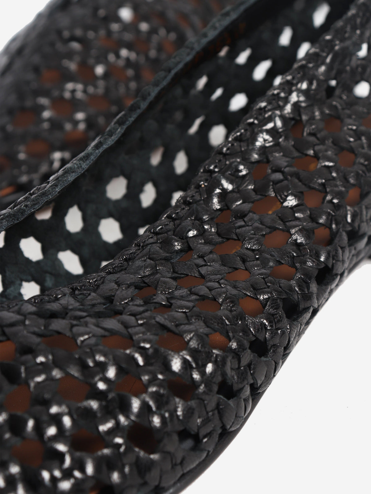 Black The Woven Paz flats - size EU 36.5 Flat Shoes Margaux 