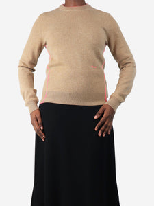 Celine Brown cashmere jumper - size M
