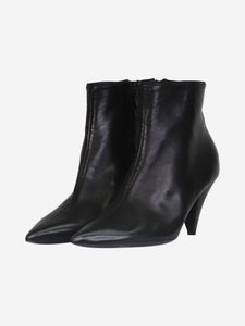 Celine Black pointed toe ankle boots - size EU 38