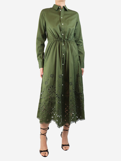 Olive Jessica midi dress - size UK 8 Dresses Polo Ralph Lauren 