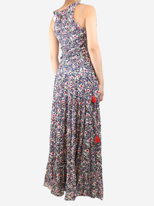 Poupette St Barth Multicolour sleeveless floral printed maxi dress - size S