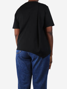 Balenciaga Black short-sleeved t-shirt - size UK 12