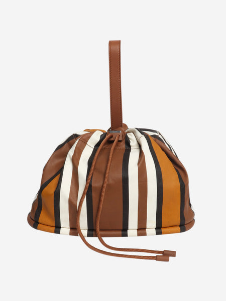Brown Ashore striped bag product image