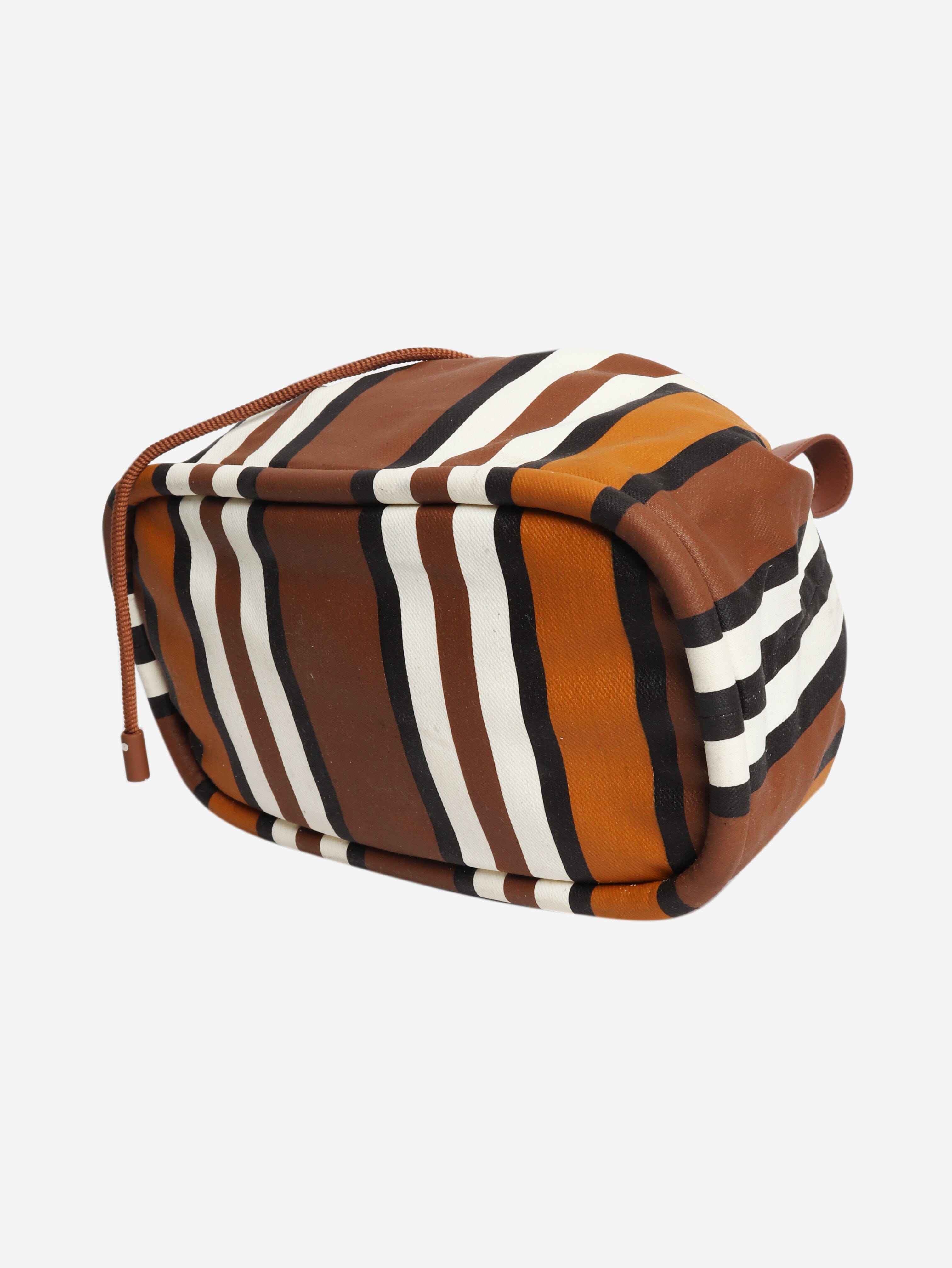 Brown Ashore striped bag Clutch bags Loro Piana 
