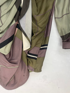 Jacquemus Green knot front mini dress - size UK 6