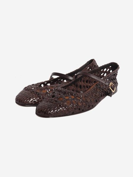 Espresso The Fonteyn Jane flats - size EU 36.5 alternate image