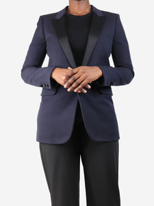 Dries Van Noten Charcoal pinstripe wool jacket - size M