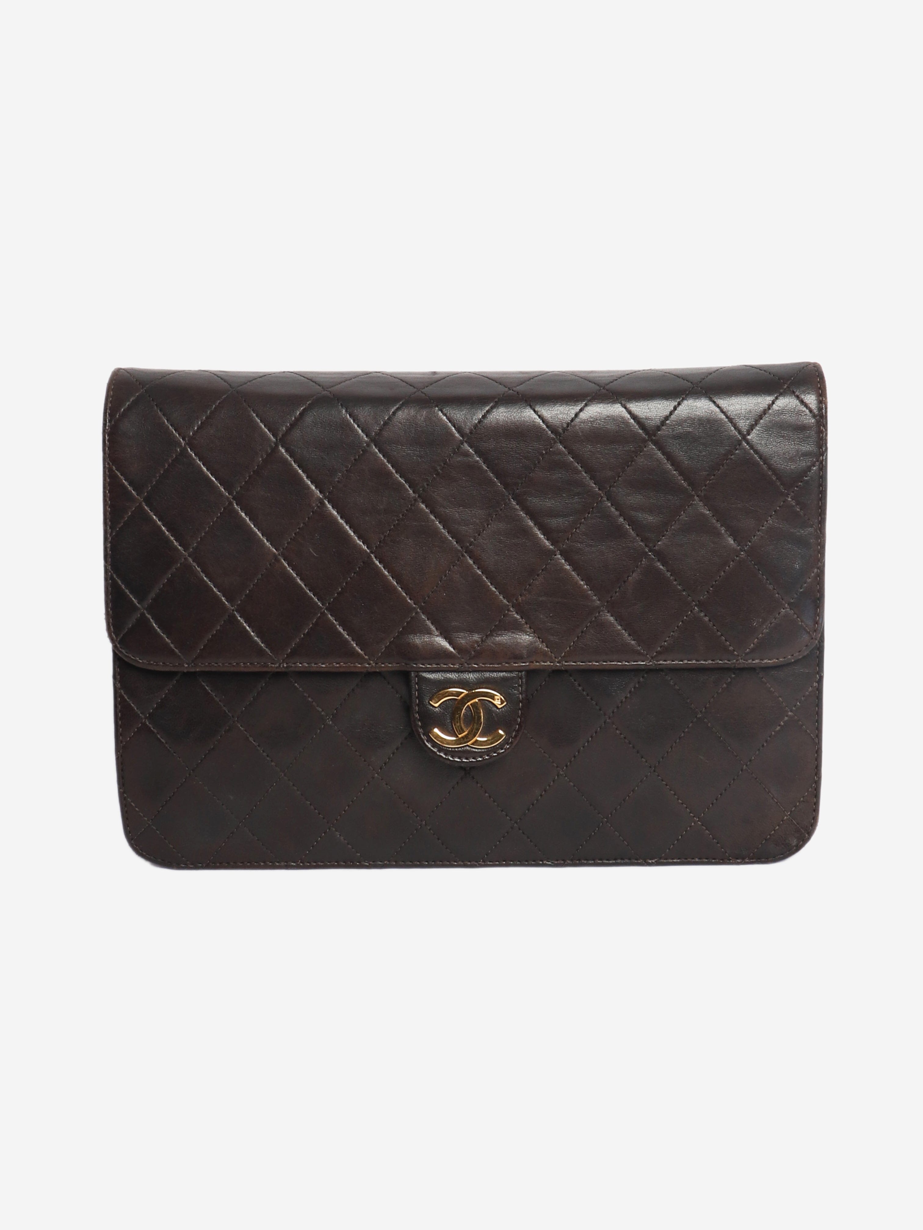 Black vintage 1997 lambskin Timeless Classic Flap bag