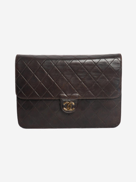 Black vintage 1997 lambskin Timeless Classic Flap bag product image