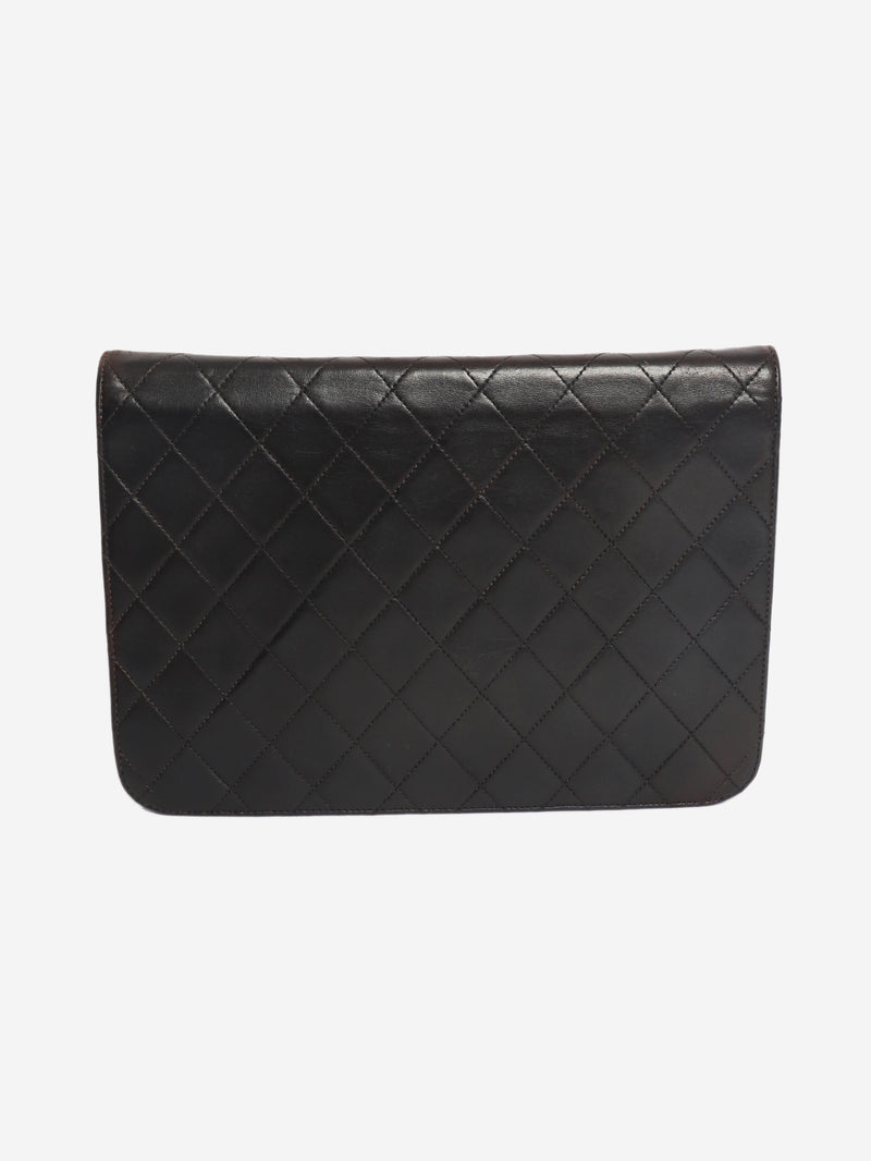Black vintage 1997 lambskin Timeless Classic Flap bag