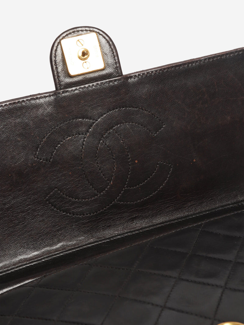 Black vintage 1997 lambskin Timeless Classic Flap bag