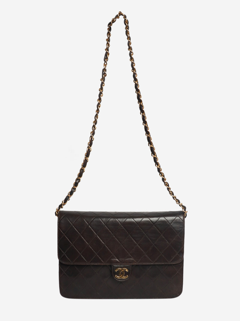 Black vintage 1997 lambskin Timeless Classic Flap bag