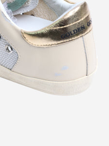 Golden Goose Deluxe Brand Beige Superstar trainers - size EU 37